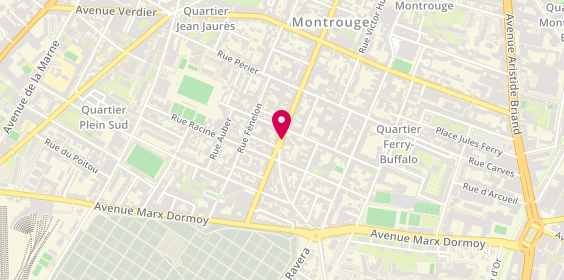 Plan de SCHMIDT Thomas, 125 Avenue République, 92120 Montrouge