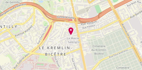 Plan de C.E.R, 18 Rue du Général Leclerc, 94270 Le Kremlin-Bicêtre