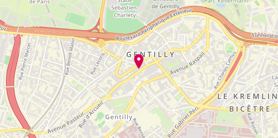 Plan de Cer Gentilly, 2 Rue d'Arcueil, 94250 Gentilly