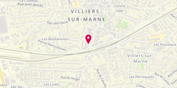 Plan de Auto-Ecole Gare de Villiers, 5 Rue du Général Gallieni, 94350 Villiers-sur-Marne