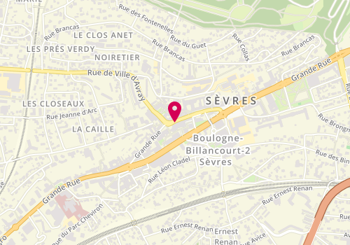 Plan de Ecr Sevres, 87 Grande Rue, 92310 Sèvres