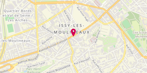 Plan de Issy c'Est Permis, 59 Rue du Général Leclerc, 92130 Issy-les-Moulineaux