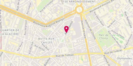 Plan de Cer Bobillot, 41 Rue Bobillot, 75013 Paris