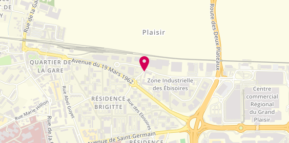 Plan de Plaisir Conduite, 5 Rue Paul Langevin, 78370 Plaisir
