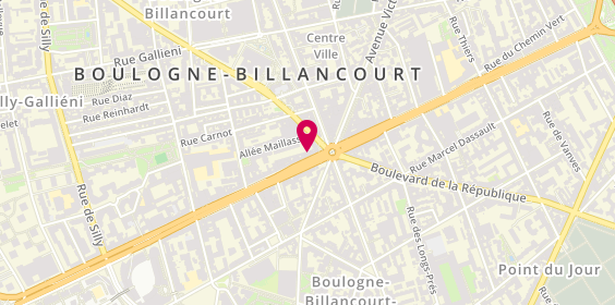 Plan de CSR Auto-École, 4 avenue du Général Leclerc, 92100 Boulogne-Billancourt