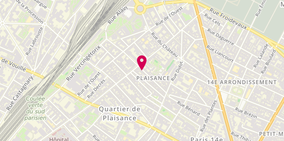Plan de Js Formation, 49 Rue Pernety, 75014 Paris