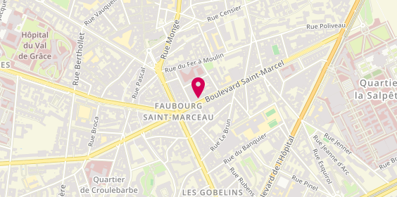 Plan de Auto-école Rive Gauche - Auto école Paris 5, 82 Boulevard Saint-Marcel, 75005 Paris