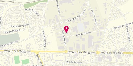 Plan de Bateau Ecole de Granville, 43 Rue du Conillot, 50400 Granville