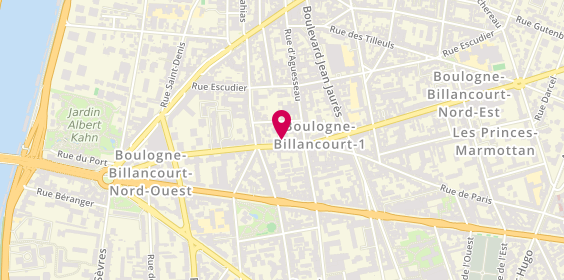 Plan de Auto Ecole Max, 146 Rue de Paris, 92100 Boulogne-Billancourt