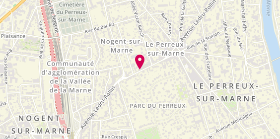 Plan de FM.conduite, 55 avenue Ledru Rollin, 94170 Le Perreux-sur-Marne