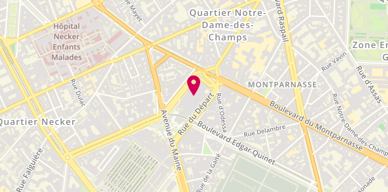 Plan de Montparnasse Formation, Dans le Centre Commercial
17 Rue de l'Arrivée 2ème Étage, 75015 Paris