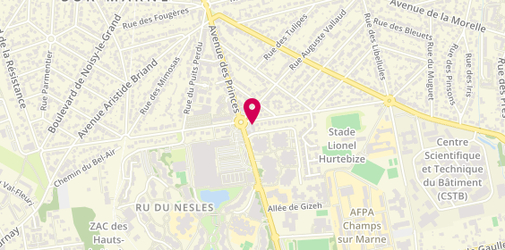 Plan de KHEDIMALLAH Nejib, 39 Boulevard de la République, 77420 Champs-sur-Marne