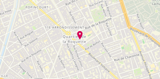 Plan de Providencia 75, 9 Rue Auguste Laurent, 75011 Paris