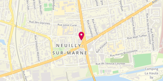 Plan de SOS Permis B, 21 Rue Paul et Camille Thomoux, 93330 Neuilly-sur-Marne