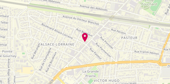 Plan de CER Jules Ferry, 36 avenue du Maréchal Foch, 77500 Chelles