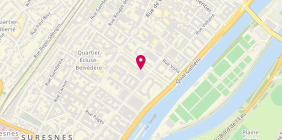 Plan de Power Conduite, 21 avenue Georges Pompidou, 92150 Suresnes