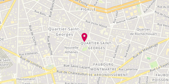 Plan de ECF, 35 Rue Notre Dame de Lorette, 75009 Paris