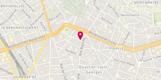 Plan de Jacquier-Conduite, 40 Bis Rue de Douai, 75009 Paris
