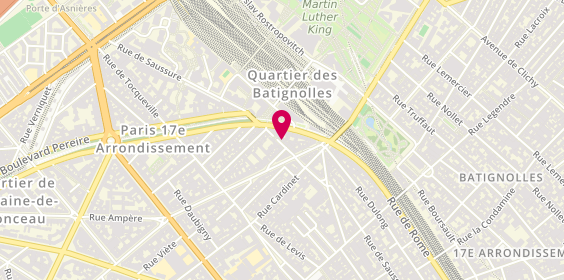 Plan de Cardinet Conduite, 104 Rue de Saussure, 75017 Paris