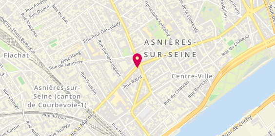 Plan de Pro Permis, 74 avenue de la Marne, 92600 Asnières-sur-Seine