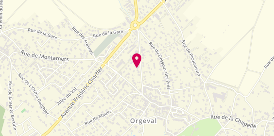 Plan de Orgeval Conduite, 243 Rue du Maréchal Foch A 00, 78630 Orgeval