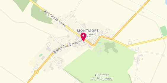 Plan de Auto-école de Montmort Lucy, 11 Rue de la Libération, 51270 Montmort-Lucy
