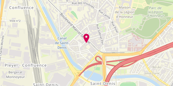 Plan de Cer Stade de France, 9 Boulevard Marcel Sembat, 93200 Saint-Denis