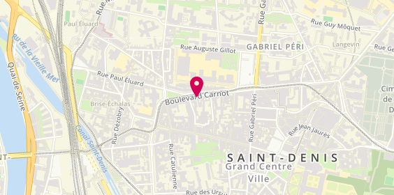 Plan de HUSSON Philippe, 27 Boulevard Carnot, 93200 Saint-Denis