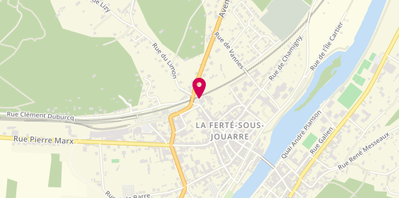 Plan de Auto-école de la gare de la Ferté, 44 Rue Michel Fauvet, 77260 La Ferté-sous-Jouarre
