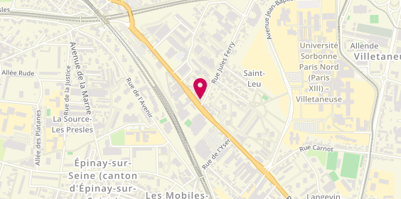 Plan de AR Points, 15 Route de Saint-Leu, 95360 Montmagny