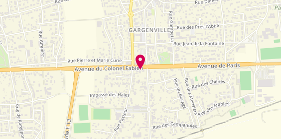 Plan de Cer Gargenville, 5 avenue du Colonel Fabien, 78440 Gargenville