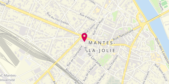 Plan de Cer ABC, 52 Rue de Lorraine, 78200 Mantes-la-Jolie