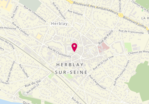 Plan de Duo Permis, 18 place de la Libération, 95220 Herblay-sur-Seine