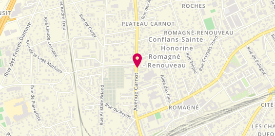 Plan de Groupe Flash Conduite, 80 Ter avenue Carnot, 78700 Conflans-Sainte-Honorine