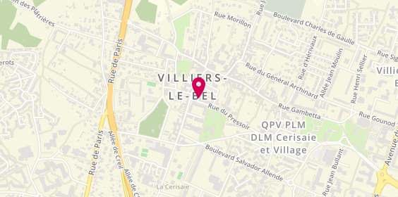 Plan de Auto Ecole Vlb, 1 Rue du Pressoir, 95400 Villiers-le-Bel