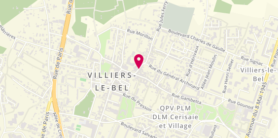 Plan de Sport Auto Ecole, 6 Rue Jules Ferry, 95400 Villiers-le-Bel