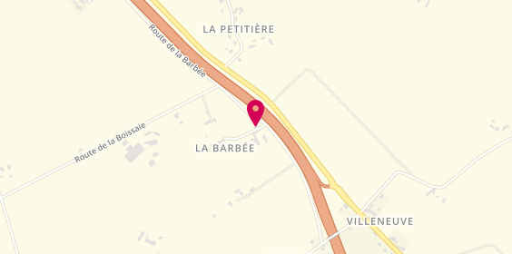 Plan de Centre de formation Bigot-Libor, 13 Route de la Barbée, 50890 Condé-sur-Vire