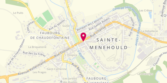 Plan de Auto Ecole de la Digue, 12 place d'Austerlitz, 51800 Sainte-Menehould