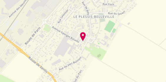 Plan de Dali School, 2 avenue Georges Bataille, 60330 Le Plessis-Belleville