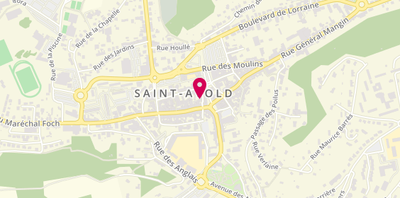 Plan de Auto École Baltaci, 5 Rue des Anges, 57500 Saint-Avold