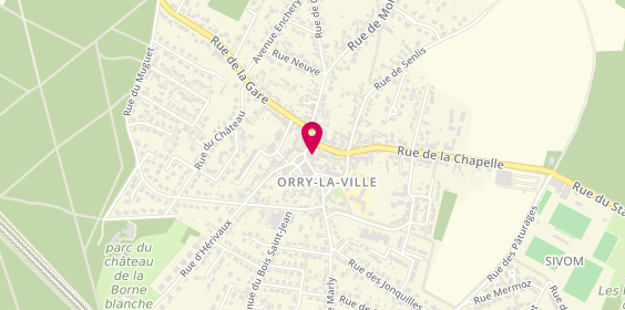 Plan de Sud Oise Conduite Orry la Ville, 2 Chapelle, 60560 Orry-la-Ville