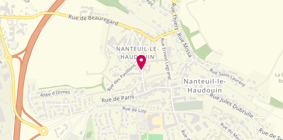 Plan de Auto-Ecole Nanteuil, 27 Rue Gambetta, 60440 Nanteuil-le-Haudouin