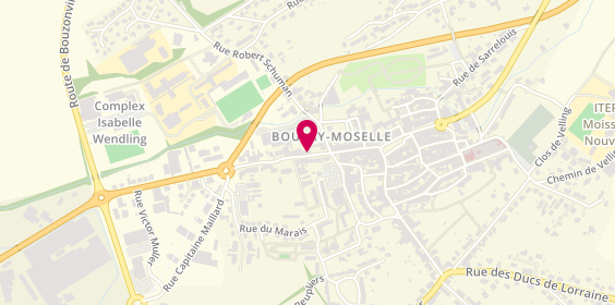 Plan de Auto Ecole Belvetti, 3 Bis Rue Général de Gaulle, 57220 Boulay-Moselle