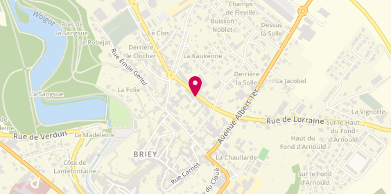 Plan de Campus, 6 Rue Raymond Mondon, 54150 Val-de-Briey