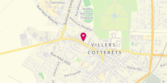 Plan de Cer Alexandre Dumas, 20 Rue du Général Leclerc, 02600 Villers-Cotterêts