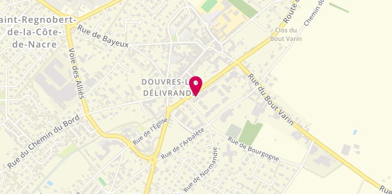 Plan de Douvres Auto Moto Ecole, 6 avenue de la Basilique, 14440 Douvres-la-Délivrande