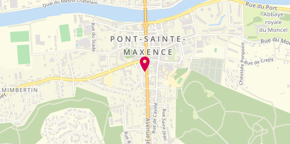 Plan de Auto-Ecole Jacques, 38 Rue Georges Decroze, 60700 Pont-Sainte-Maxence
