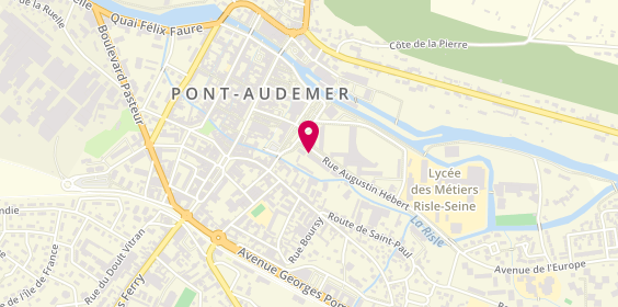 Plan de Chez Laurette Auto-Ecole, 2 Bis Rue des Déportés, 27500 Pont-Audemer