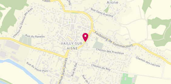 Plan de Auto-Ecole Turlin, 9 Boulevard Pierret, 02370 Vailly-sur-Aisne