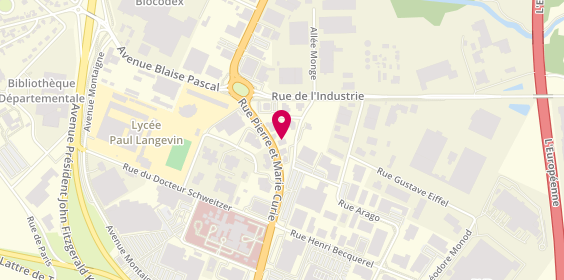 Plan de Premium Auto-école - Beauvais, 18 Rue Bernard Palissy, 60000 Beauvais
